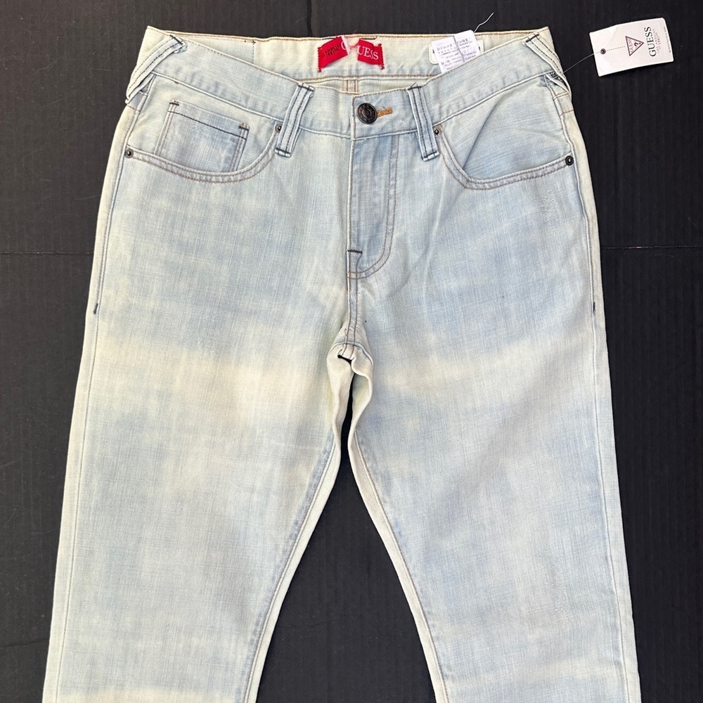 NET Guess Men's Faded Blue Slim Jeans SZ 30x32